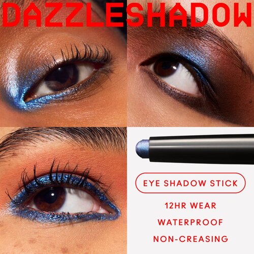 MAC Cosmetics Dazzleshadow Eyeshadow Stick kremasto senčilo za oči v paličici odtenek Bedazzled Denim 1.6 g Slike