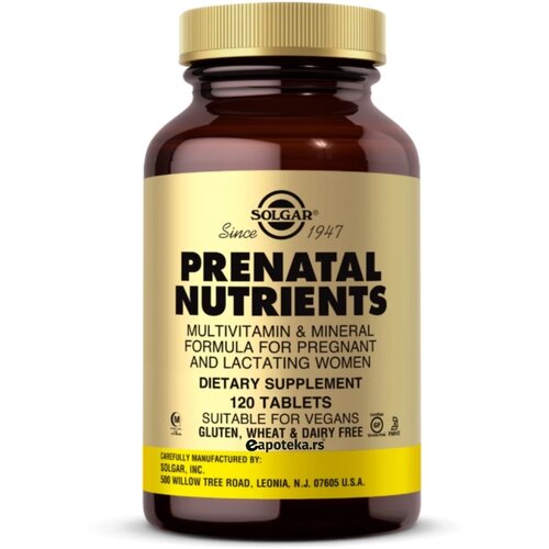 Solgar Prenatal tablete 120 Cene