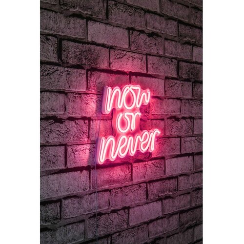 Wallity Now or Never - Pink Pink Decorative Plastic Led Lighting Slike