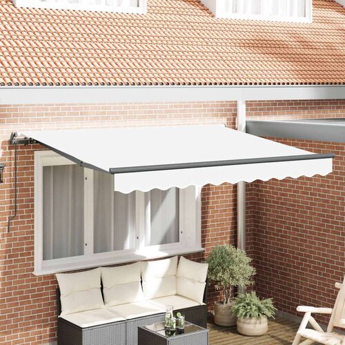 Tenda Bijelo 250 x 200 cm tkanina Cijene