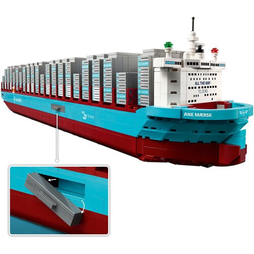 Lego LEGO&amp;reg; Iconic - Kontejnerska ladja Maersk na dve vrsti goriv (40955) Slike