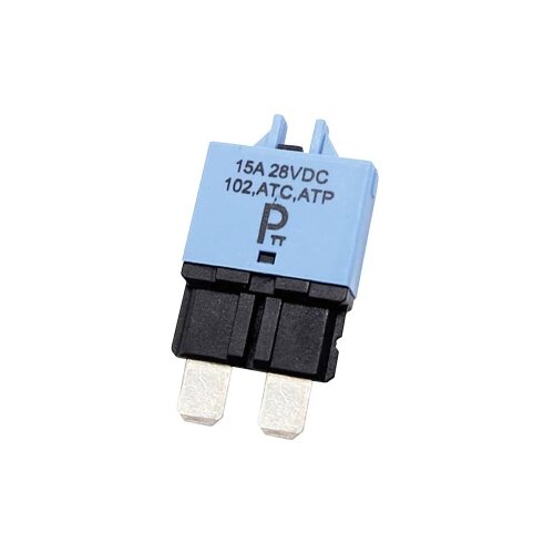  PARTS PTT Circuit Breaker Standard, type 3, Manual Reset, 15A C001-102-0094 automatski osigurač 15 A plava boja 1 St. Cene
