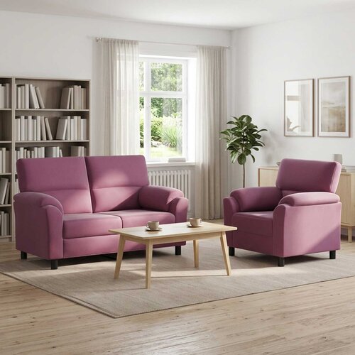  Set sofe 2 pcs Ljubičasta Bar&amp;scaron;un Slike