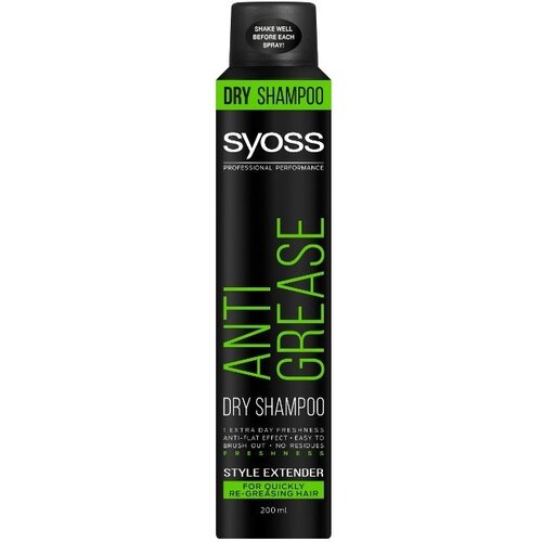 Syoss Šampon za suvo pranje kose Anti-grease 200ml Cene