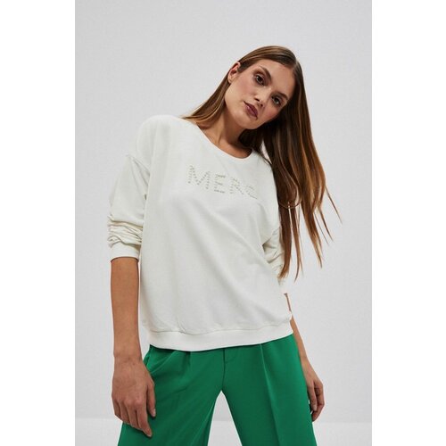 Moodo Sweatshirt with inscription Slike