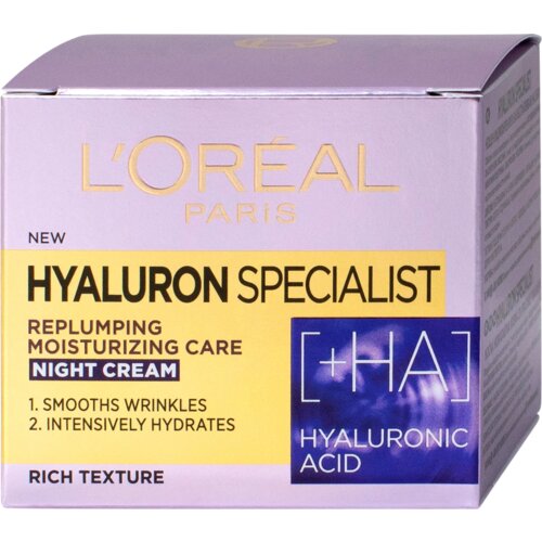 L´Oréal Paris paris noćna hidratantna krema za vraćanje volumena Hyaluron Specialist 50ml Cene
