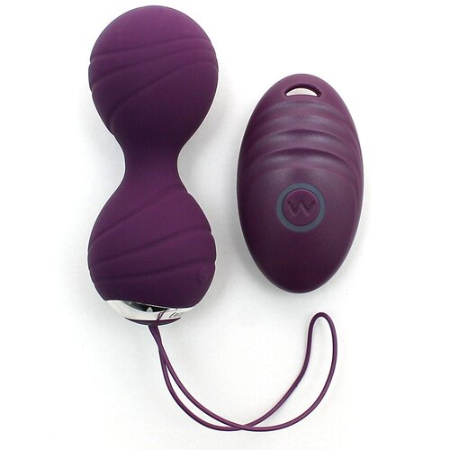 Rimba Cannes Vibrating Balls Purple Slike