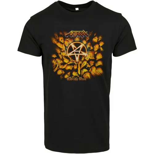 Merchcode Anthrax Worship Black T-Shirt