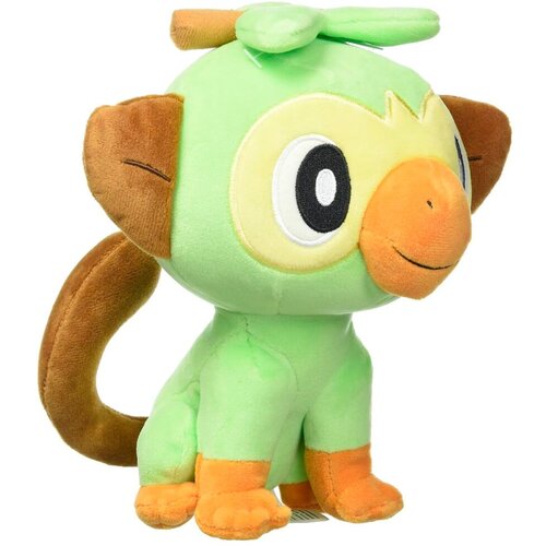 Pokemon Grookey pli&amp;scaron;ana igračka 20cm Slike