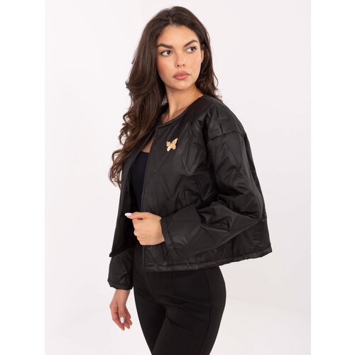 RUE PARIS Jacket-IT-KR-FL8357.82-black Slike