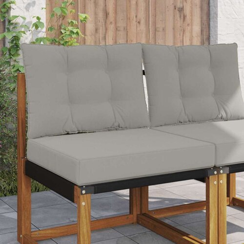  Zunanja blazina za kavč 2 pcs Siva Poliester, (5000202296) Cene