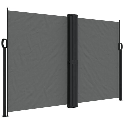  Bočna tenda na uvlačenje antracit 160 x 1200 cm Slike