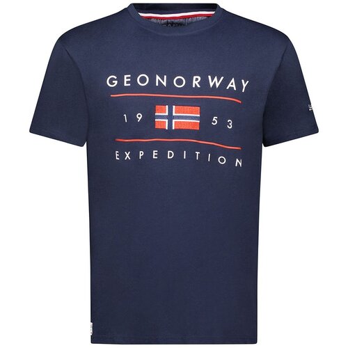 Geographical Norway Majica kratak rukav jezolo db navy men 254 M Cene