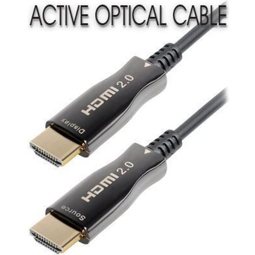 Transmedia Active Optical HDMI 2.0 cable, 20m Slike