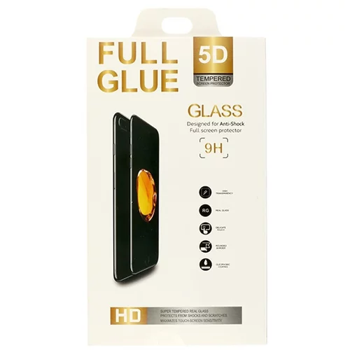 Premium ZAŠČITNO STEKLO FULL GLUE 5D Huawei P20 Pro FULL screen - črn