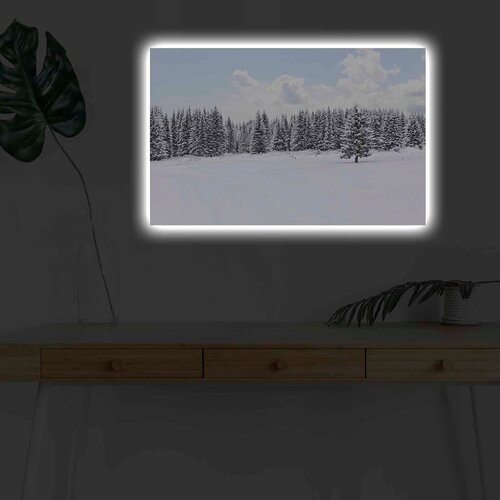 Wallity Zidna slika sa LED osvjetljenjem 4570KARDACT - 015, 45x70 cm Cene