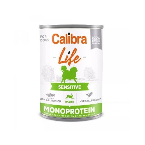 CALIBRA Dog Life konzerva za pse Adult Sensitive - Zečetina 6x400g Cene