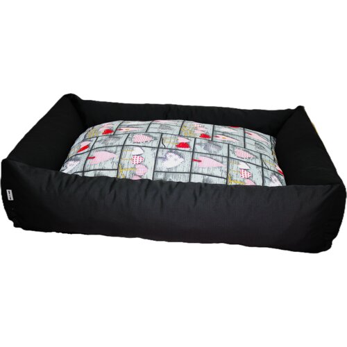 Pet Line Krevet za pse, 60x45cm, Crni Slike