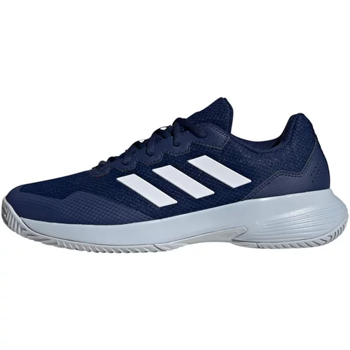 Adidas Športni čevelj 'Gamecourt 2.0' temno modra / bela