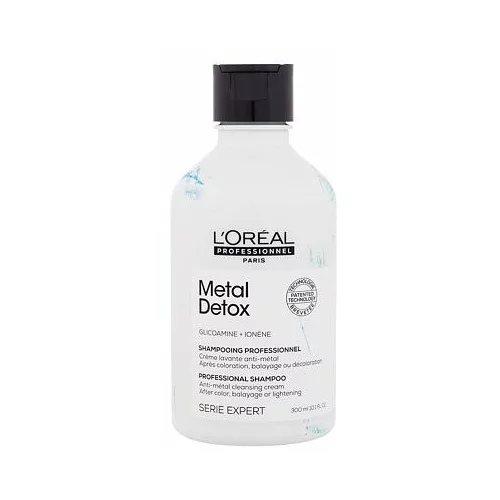 L´Oréal Paris Série Expert Metal Detox šampon za dubinsko čišćenje obojene kose 300 ml za žene