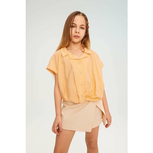 Defacto Girl Short Sleeve Crop Shirt Slike