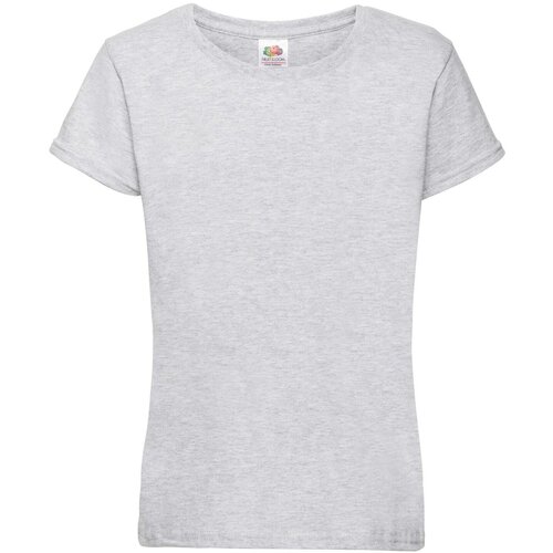 Fruit Of The Loom Girls&amp;#039; T-shirt Sofspun 610150 100% cotton 160g/165g Slike