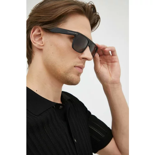 Tom Ford Sončna očala moški, črna barva