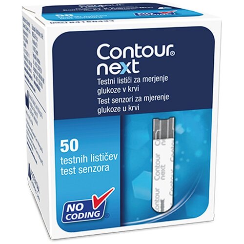 Contour NEXT Testni lističi za merjenje glukoze v krvi Cene