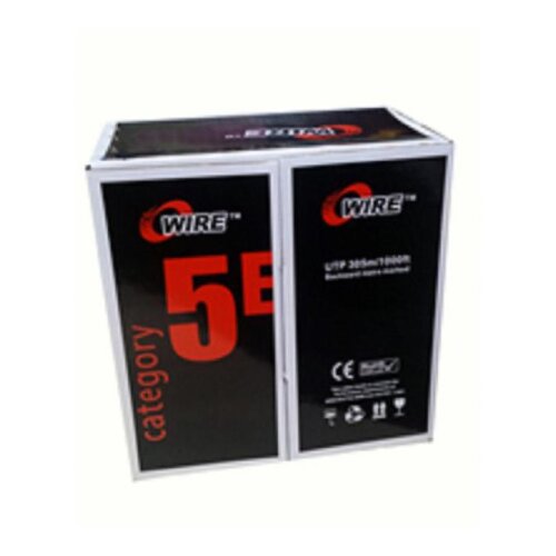 Owire lan utp kabl Cat5E Solid/CCA/0,5mm/Sivi/305m Cene