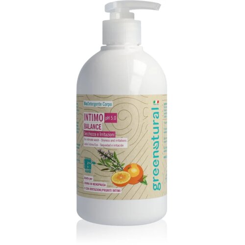 Greenatural Intimate Wash Gel Balance Orange pH 5,0 BIO gel za intimno higieno 500 ml Cene