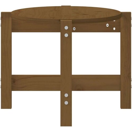 vidaXL Stolić za kavu boja meda 87 x 48 x 35 cm od masivne borovine Cene