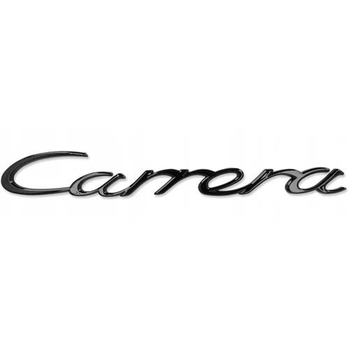 Porsche Samolepilni emblem CARRERA značka 17,2x2,2 cm Črna, (21215277)