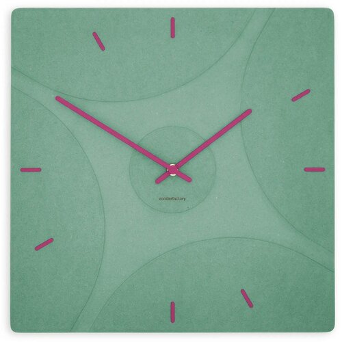 Von Der Factory Zidni sat Luxhora Quadriva Mint Green 11 boja kazaljki Cijene