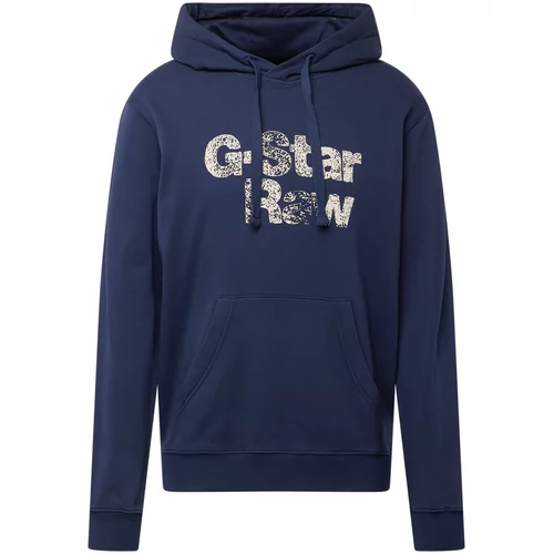 G-star Raw Sweater majica bež / tamno plava