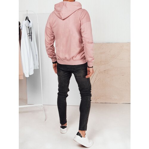 DStreet Bluza męska z nadrukiem różowa Cijene
