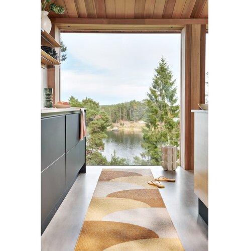 Pappelina Oker žuta unutarnja i vanjska staza 70x180 cm Hill Ochre Pale Yellow &amp;ndash; Slike