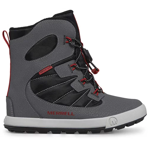 Merrell Škornji za sneg Snow Bank 4.0 Wtrpf Mk267145 Grey/Black/Red