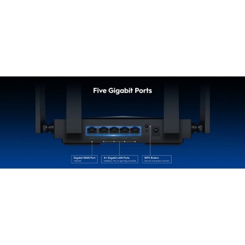 Cudy WR3600 BE3600 gigabit wi-fi 7 router Slike