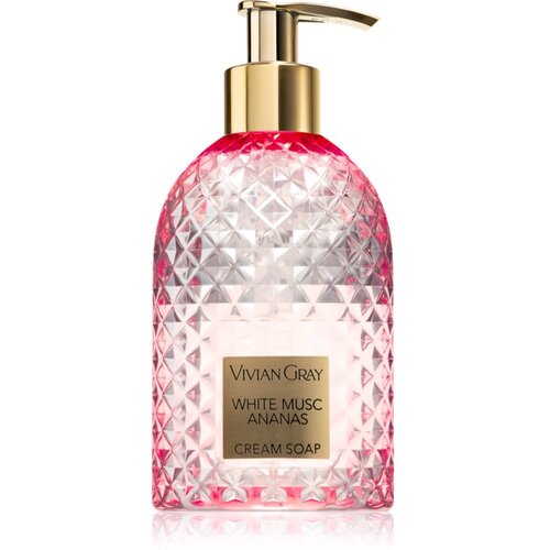 VIVIAN GRAY Gemstone White Musc & Ananas kremno milo 300 ml Cene