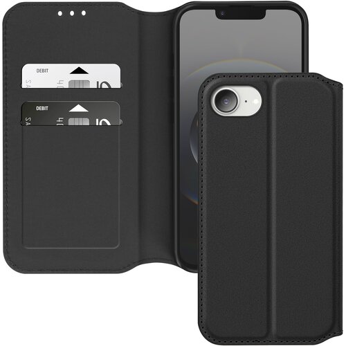 AVIZAR Classic torbica za iPhone 17e s predalom in stojalom, Črna, (5000274219) Cene