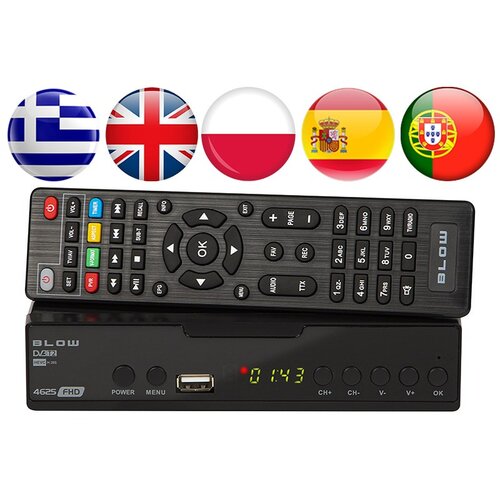 Blow DVB-T2 decoder 4625FHD H.265 H.265 V2 tuner Cijene