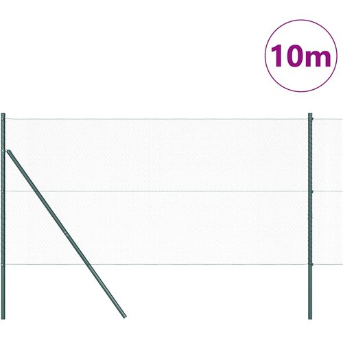  Sukladni osnovni dodatak za hexagonalnu ogradu 10 x 1 m Zelena Slike
