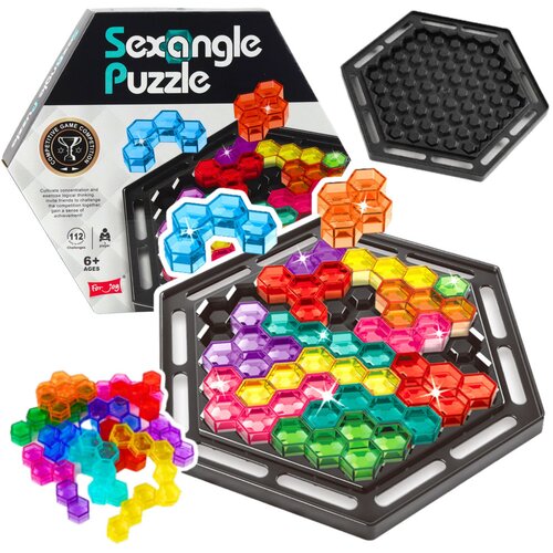  Sexangle - logična igra za djecu sa 16 blokova i 112 izazova Cijene