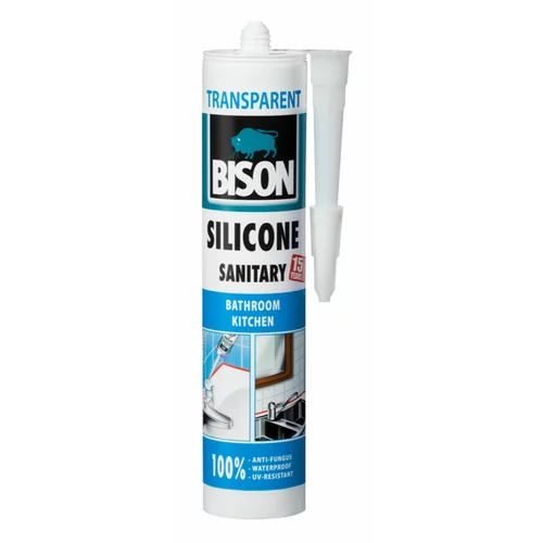 Bison sanitarni silikon (Prozirno, 280 ml)