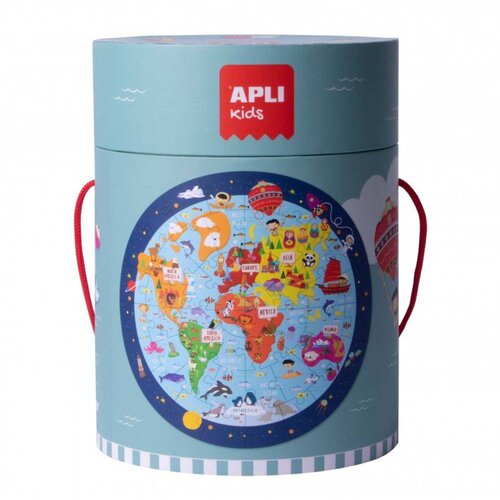 Apli Puzzle kružne - Mapa sveta Cene