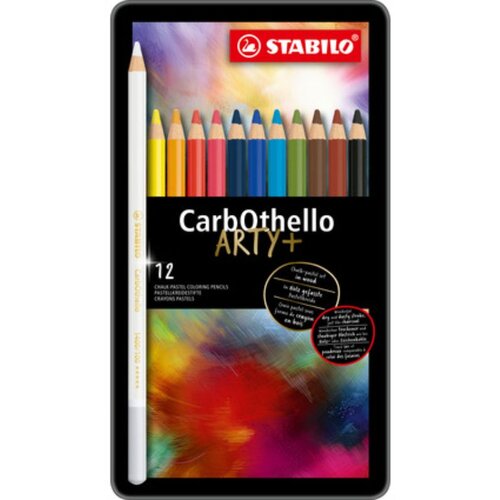 Stabilo pastelno pero s kredo CarbOthello ARTY+, etui 12, (21655248) Cene