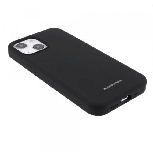 Goospery soft Feeling silikonski ovitek za iPhone 14 Plus - črn Slike