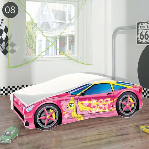 ACMA Dječji krevet Auto 140x70 cm - 08 Barbie Cijene