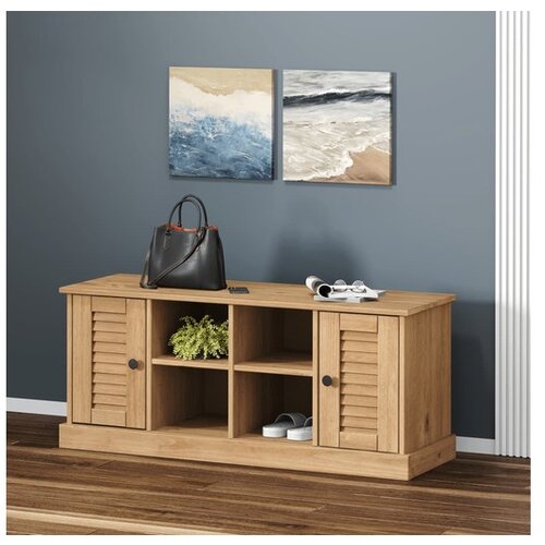 vidaXL Klop za cevlje VIGO bela 106x35x40 cm trdna borovina Cene