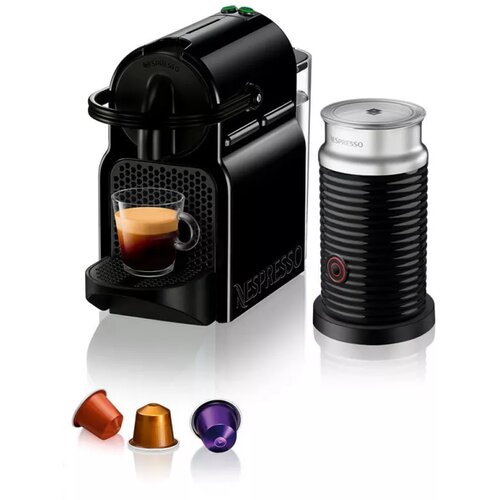 Nespresso Aparat za kavo Inissia BlackAeroccino Cene